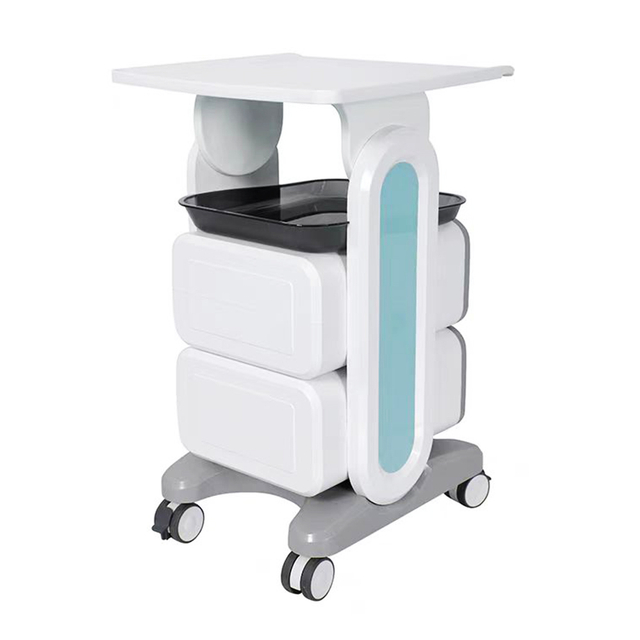 Beauty Salon Trolley Cheap Tool Cart Hairdressing 2 Layer Drawers Salon Furniture Spa Trolley