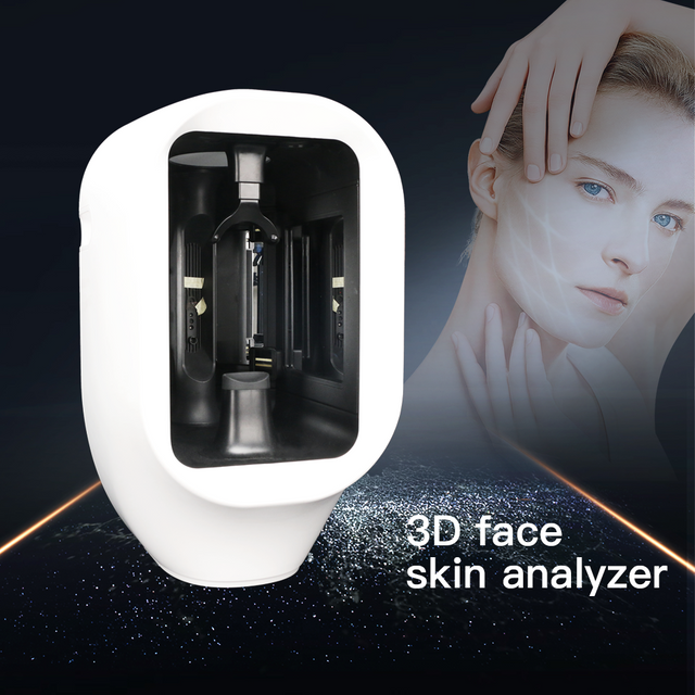 Professional AI 3D Skin Analyzer Facial Scanner 3D Skin Aanalysis Machine