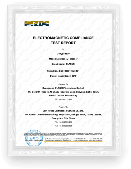 electromagnetic compliance test report