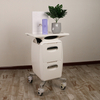Hair Salon Cart Assembled 4 Plastic Wheels Trolley Salon Furniture