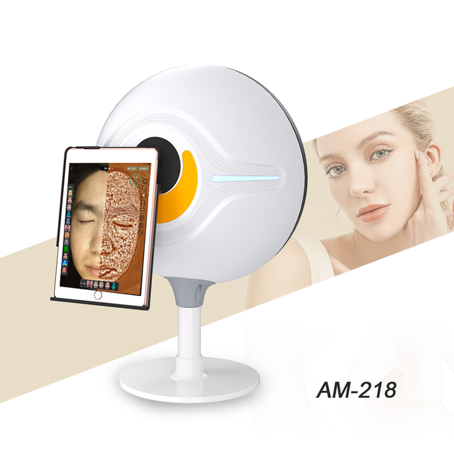 AM-218 Digital AI iOS Skin Analyzer Newest Intelligence Top Selling OEM ODM Service Face Analyzer