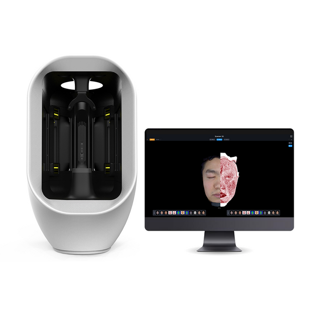 2025 New Professional Facial Skin Scanner AI 3D Skin Detector Diagnosis Face Scan Analyzer System Machine Device
