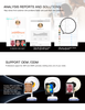 White Wholesale 3d Ios Ai Intelligent Skin Analyzer for Spa
