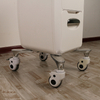 Hair Salon Cart Assembled 4 Plastic Wheels Trolley Salon Furniture