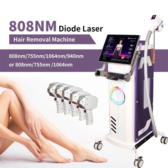  Am-360 Diode Laser 755nm 808nm 1064nm Aesthetic Products Hair Removal Machine 