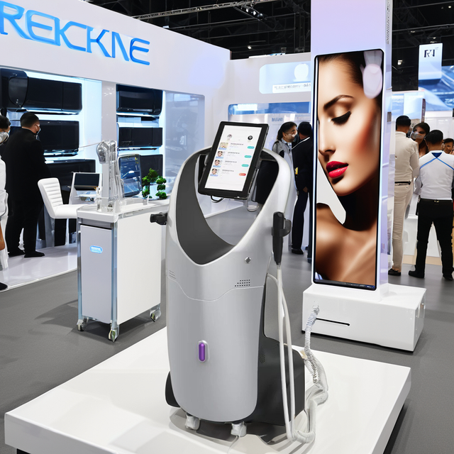 Professional Ultrasound Radio Frequency Face Machine 2 In 1 Skin Care Machine Skin Tightening Rf Microneedling Machine