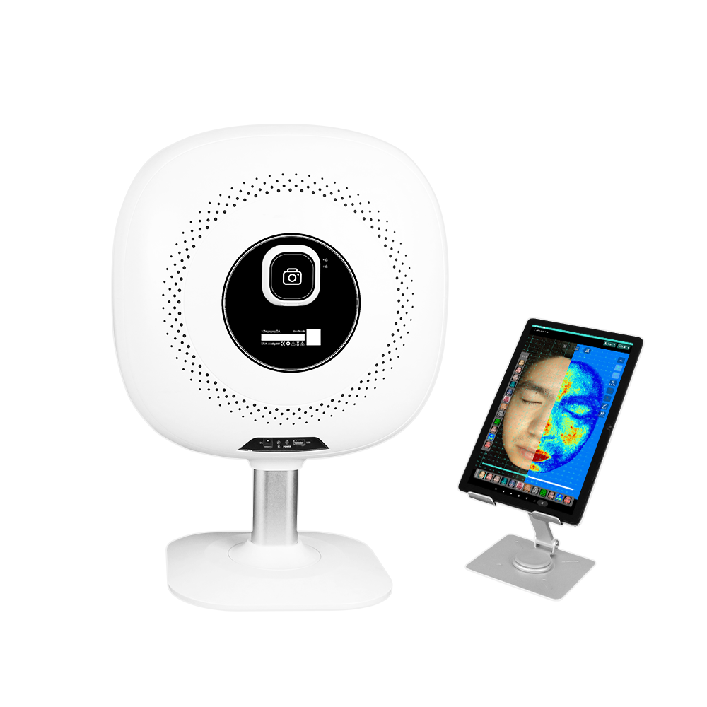 Facial skin scanner machine
